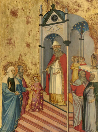 Andrea di Bartolo - The Presentation of the Virgin in the Temple.webp