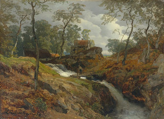 Andreas Achenbach - Am Wildbach.webp