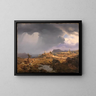 Andreas Achenbach - Norwegian landscape.webp