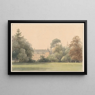 Andreas Schelfhout - Gezicht op het Oude Loo.webp