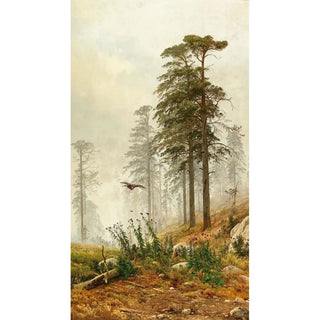 Andrei Nikolaevich Shilder - A Misty Morning near Saint Petersburg.webp