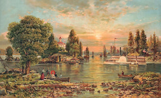 Andrew Melrose - A boatlandingThousand Islands.webp