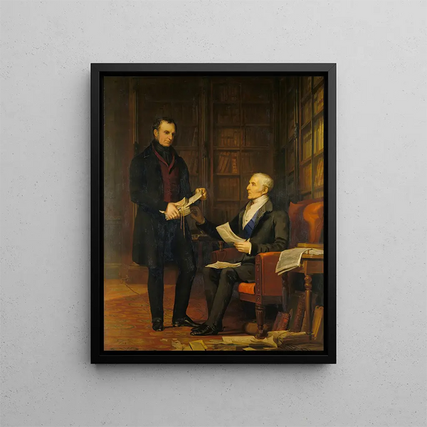 Andrew Morton - The Duke of Wellington with Colonel Gurwood at Apsley House.webp