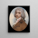 Portrait eines Edelmanns - Andrew Plimer — gerahmtes Bild an der Wand