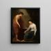 L'Annonciation - Andries Cornelis Lens — gerahmtes Bild an der Wand