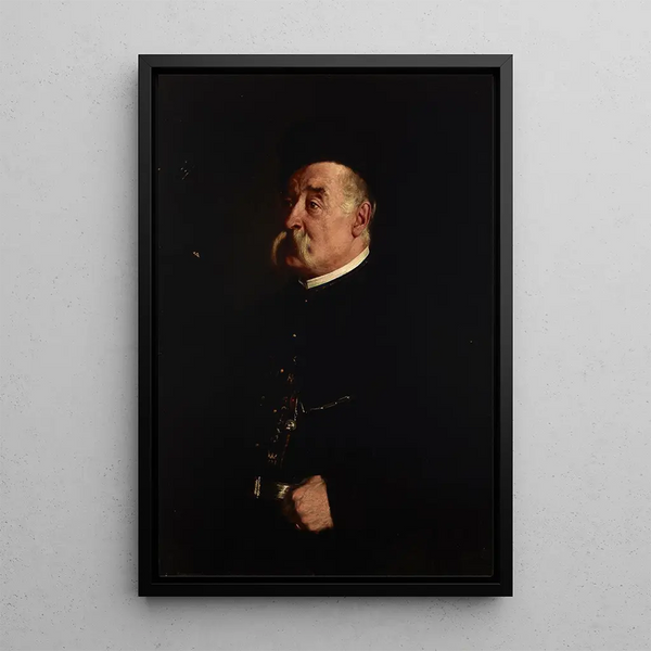 Portrait d'Adam Wyleyski - Andrzej Bronisław Grabowski — gerahmtes Bild an der Wand