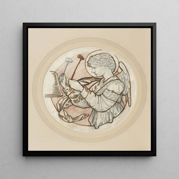 Ange jouant des cloches II - Sir Edward Coley Burne-Jones