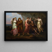 Télémaque et les Nymphes de Calypso - Angelica Kauffman — gerahmtes Bild an der Wand