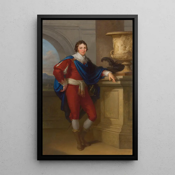 William Henry Lambton 1764-1797 - Angelica Kauffman — gerahmtes Bild an der Wand