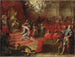 Allegorie der Unterwerfung von Königin Christine gegenüber der katholischen Kirche und Papst Alexander VII - Angelo Trevisani — Ansicht des Kunstwerks