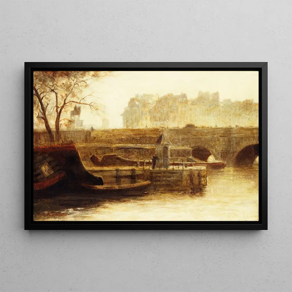 Angle Delasalle - Le PontNeuf et lle de la Cit vus du quai Conti.webp