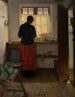 Die Köchin in der Küche - Anna Ancher — Ansicht des Kunstwerks