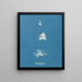 Bryopsis hypnoides - Anna Atkins — gerahmtes Bild an der Wand