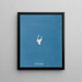 Calothrix distortiona - Anna Atkins — gerahmtes Bild an der Wand