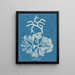 Codium tomentosum - Anna Atkins — gerahmtes Bild an der Wand