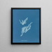 Lyngbya majuscula - Anna Atkins — gerahmtes Bild an der Wand