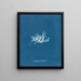 Nitophyllum lacéré - Anna Atkins — gerahmtes Bild an der Wand