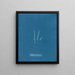 Porphyra linearis - Anna Atkins — gerahmtes Bild an der Wand