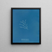 Sporochnus cabrer - Anna Atkins — gerahmtes Bild an der Wand