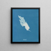 Ulva linza - Anna Atkins — gerahmtes Bild an der Wand