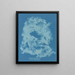 Vaucheria dichotoma - Anna Atkins — gerahmtes Bild an der Wand