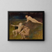 Erntende - Anna Berent — gerahmtes Bild an der Wand