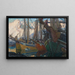 Eine ruhige Abendstimmung, Studie aus Nordnorwegen - Anna Boberg — gerahmtes Bild an der Wand