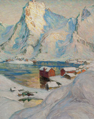Anna Boberg - An Arctic Spring Day Study from North Norway.webp