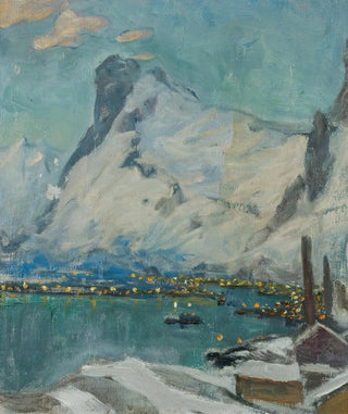 Anna Boberg - Lofoten in the Evening Light Study.webp