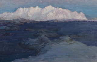 Anna Boberg - Night over Store Molla Study from Lofoten.webp