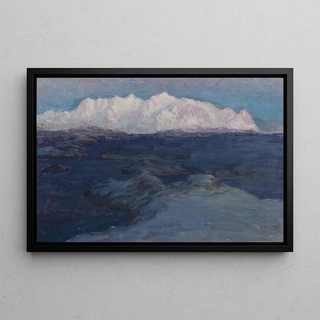 Anna Boberg - Night over Store Molla Study from Lofoten.webp