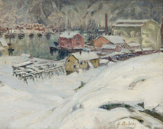 Anna Boberg - Overcast Weather Study from North Norway.webp