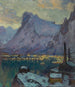 Studie des Hafens von Svolvær in der Hochsaison der Fischerei von den Lofoten - Anna Boberg — Ansicht des Kunstwerks