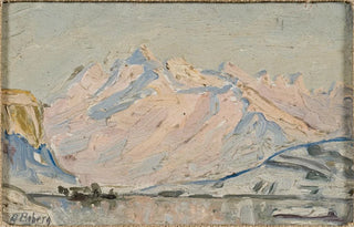 Anna Boberg - The Sun over Lofoten Study.webp