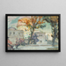 Ansicht von Jerusalem, Studie - Anna Boberg — gerahmtes Bild an der Wand