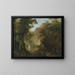 Muses delphiques s'approchant de la grotte corycienne sur le mont Parnasse, Grèce - Anna Matteini — gerahmtes Bild an der Wand