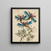 Fleurs fantastiques - Anne Allen — gerahmtes Bild an der Wand