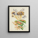 Fantastische Blumen aus der neuen Serie von Blumenheften, ideal für Designer und Maler - Anne Allen — gerahmtes Bild an der Wand