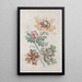 Fantasies florales - Anne Allen — gerahmtes Bild an der Wand