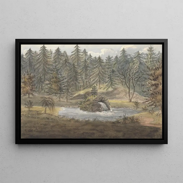 Anne Rushout - Pool and Falls Thornery Sezincote.webp