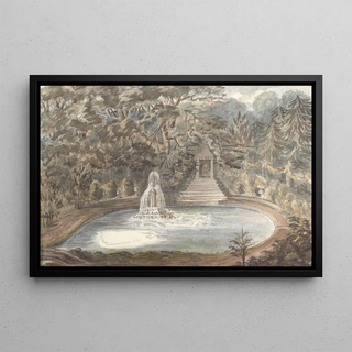 Anne Rushout - Temple Pool Thornery Sezincote.webp