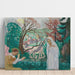Reproduktion des Gemäldes Verkündigung im Frühlingsgarten - Maurice Denis