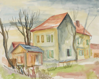 À la péage de Steinbach - Anny Dollschein — Ansicht des Kunstwerks