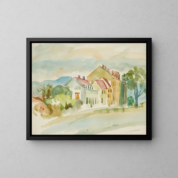 Krsistrae - Anny Dollschein — gerahmtes Bild an der Wand