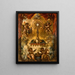 Allegorie der Eucharistie - Anonym — gerahmtes Bild an der Wand