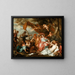 Amaryllis und Mirtillo, Szene aus Pastor Fido von Guarini - Anonym — gerahmtes Bild an der Wand