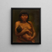 Mère d'Anishira - Anonyme — gerahmtes Bild an der Wand