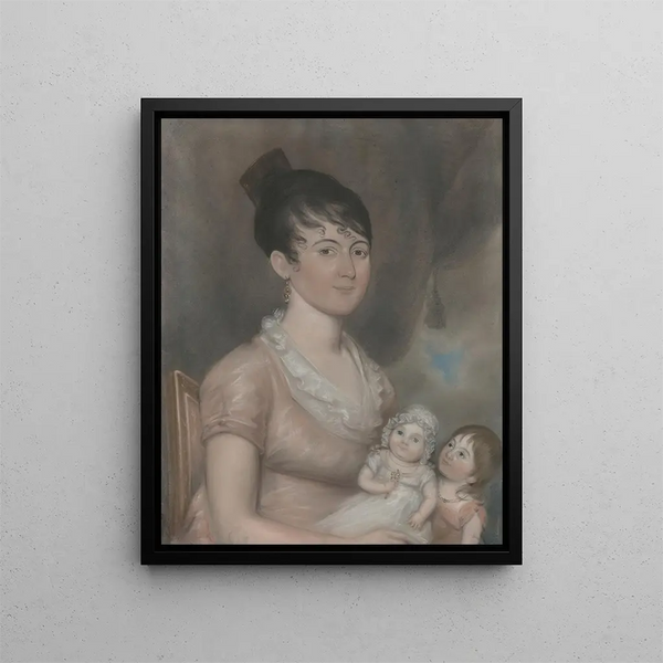 Anonymous - Anna Margaret Blake And Her Two Children.webp