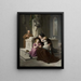 Chez Husband's Gave - Anonym — gerahmtes Bild an der Wand