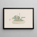 Bonsai kabenzu Pl09 - Anonyme — gerahmtes Bild an der Wand